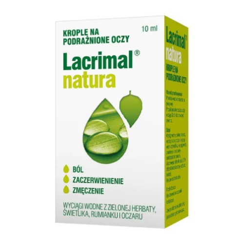 Zdjęcie produktu - 4 Lacrimal natura krople do oczu - 10 ml