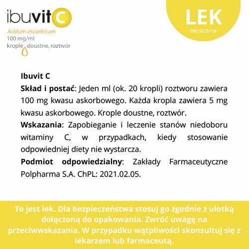 Zdjęcie produktu - 3 Ibuvit C - 30 ml 