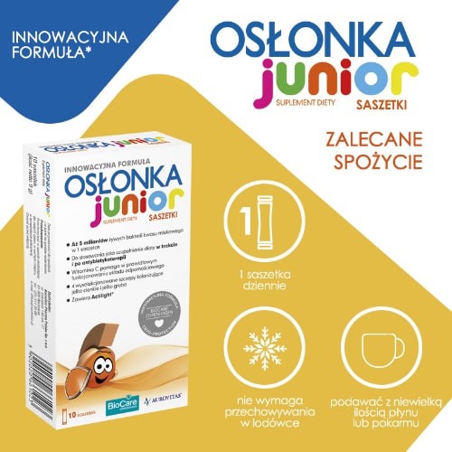 Zdjęcie produktu - 5 Osłonka Junior - 10 saszetek 