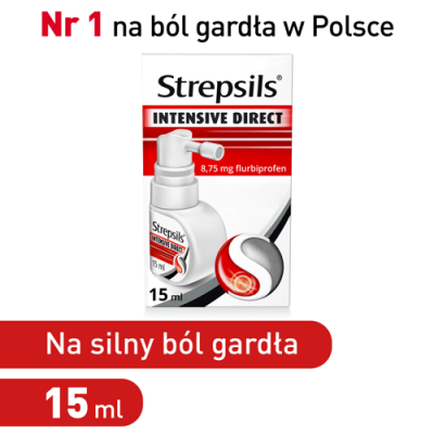 Miniaturka artykułu - #0 Strepsils Intensive Direct aerozol - 15 ml