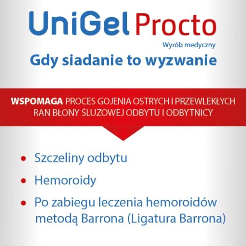 Miniaturka artykułu - #1 UniGel Procto - 5 czopk&oacute;w