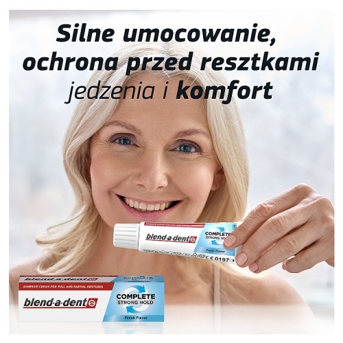 Miniaturka artykułu - #1 Blend-a-dent Complete Krem do protez, 47 g