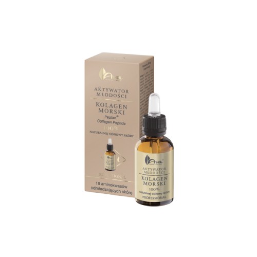 Miniaturka artykułu - #0 AVA Aktywator młodości Kolagen morski, 30ml