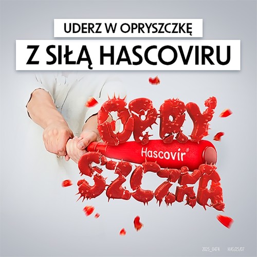 Miniaturka artykułu - #1 Hascovir LIPOŻEL, 50 mg/g, żel na opryszczkę, 3g