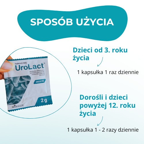 Zdjęcie produktu - 3 UroLact, 10 sasz.