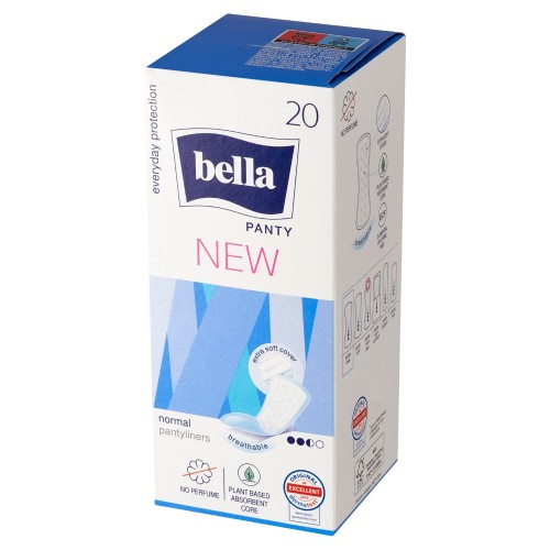 Miniaturka artykułu - #0 BELLA PANTY New Wkładki anatomiczne - 20 sztuk