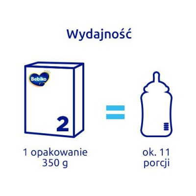 Zdjęcie produktu - 8 Bebiko Comfort 2 proszek - 350 g