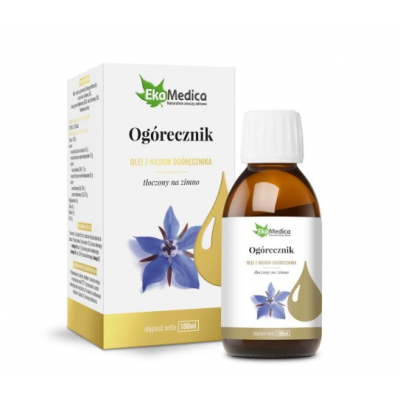 Miniaturka artykułu - #0 EkaMedica Olej z Og&oacute;recznika 100% - 100 ml