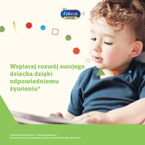 Miniaturka artykułu - #0  Enfamil Premium MFGM 4 Mleko modyfikowane dla dzieci powyżej 2. roku życia 1200 g