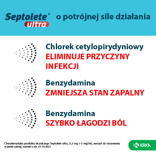 Miniaturka artykułu - #1 Septolete Ultra aerozol, 30ml 