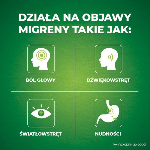 Miniaturka artykułu - #0 Excedrin Migra Stop - Lek na b&oacute;l głowy i napady migrenowe, 10 tabletek