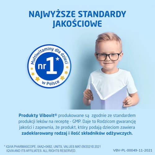 Zdjęcie produktu - 3 Vibovit Dino żelki, 50 sztuk