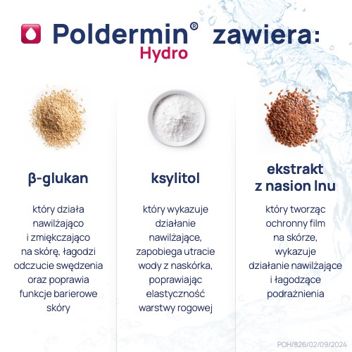 Zdjęcie produktu - 2 Poldermin Hydro Krem nawilżający, 500 ml