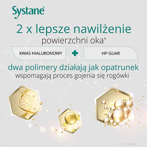 Miniaturka artykułu - #1 Systane Hydration bez konserwant&oacute;w krople do oczu, 10 ml