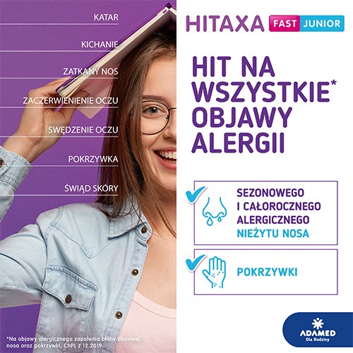 Miniaturka artykułu - #1 Hitaxa Fast junior, 10 tabletek