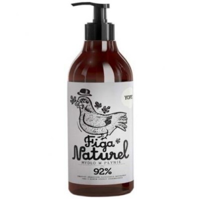 Miniaturka artykułu - #0 YOPE FIGA Naturalne mydło w płynie, 500 ml 