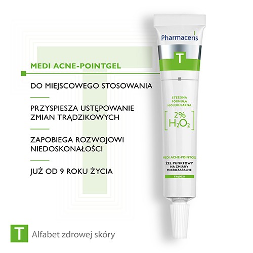 Zdjęcie produktu - 3 PHARMACERIS T MEDI ACNE-POINTGEL Żel punktowy, 10 ml 