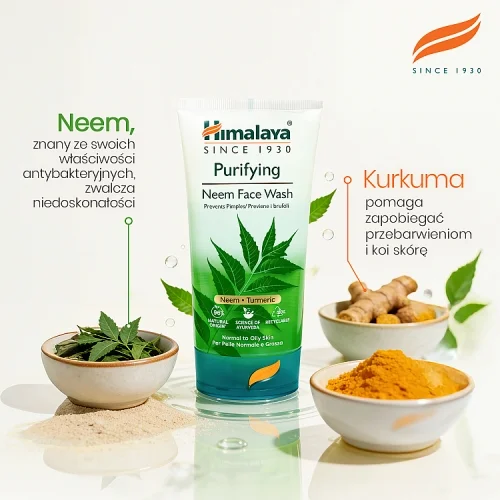 #1 – Himalaya Oczyszczający żel do mycia twarzy, 150 ml