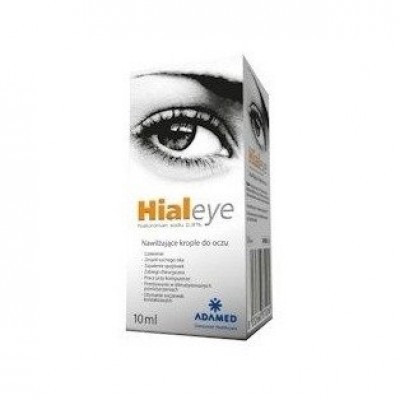 Miniaturka artykułu - #0 Hialeye 0,4% Nawilżające krople do oczu - 10 ml 
