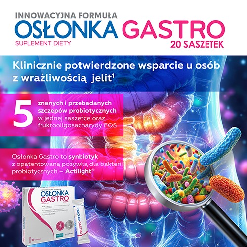 Miniaturka artykułu - #0 Osłonka Gastro - 20 saszetek
