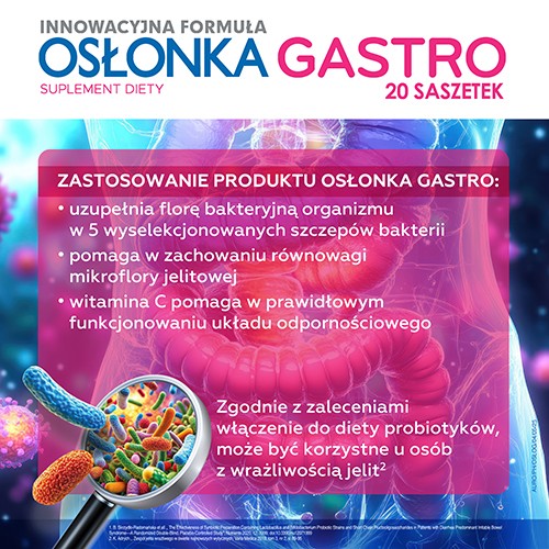 Zdjęcie produktu - 4 Osłonka Gastro - 20 saszetek