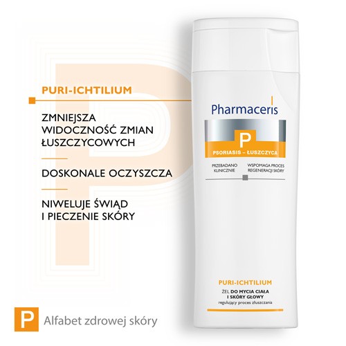 #2 – PHARMACERIS P Puri-Ichtilium Żel do mycia ciała i sk&oacute;ry głowy, 250ml