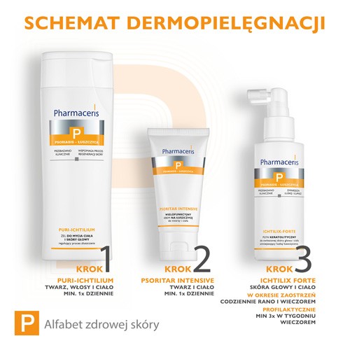 #3 – PHARMACERIS P Puri-Ichtilium Żel do mycia ciała i sk&oacute;ry głowy, 250ml