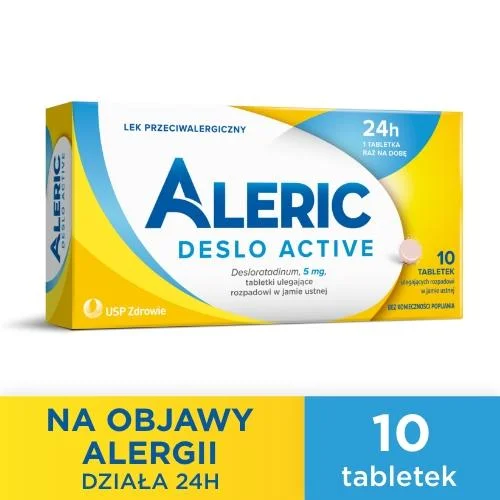 #0 – Aleric Deslo Active 5 mg, 10 tabletek