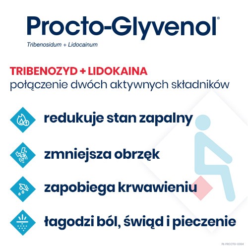 Zdjęcie produktu - 3 Procto-Glyvenol, 10 czopk&oacute;w