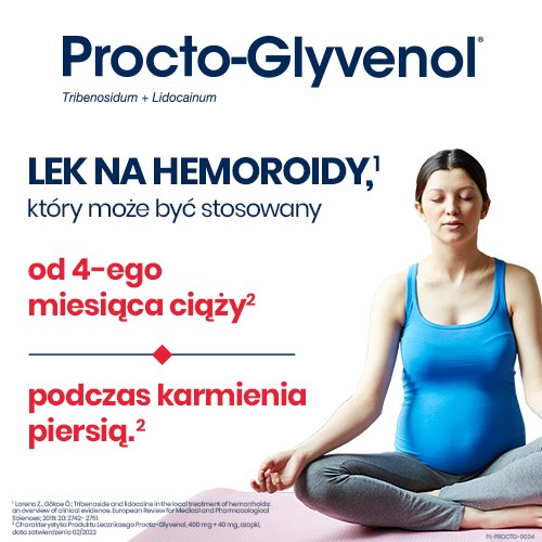 Zdjęcie produktu - 4 Procto-Glyvenol, 10 czopk&oacute;w