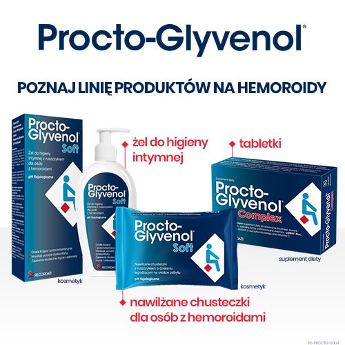 Zdjęcie produktu - 6 Procto-Glyvenol, 10 czopk&oacute;w