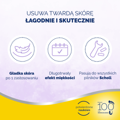 Zdjęcie produktu - 2 SCHOLL Velvet Smooth Wet & dry Wymienne głowice - 2 sztuki 