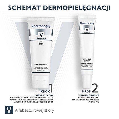 #4 – PHARMACERIS V VITI-MELO NIGHT Krem repigmentacyjny, 40 ml