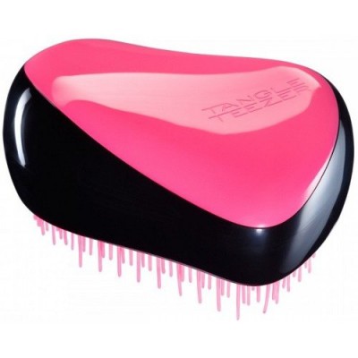 Miniaturka artykułu - #0 Tangle Teezer Compact szczotka r&oacute;żowa - 1 sztuka