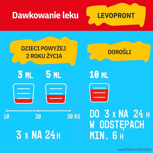 Zdjęcie produktu - 4 Levopront syrop 0,06g/10ml - 120 ml
