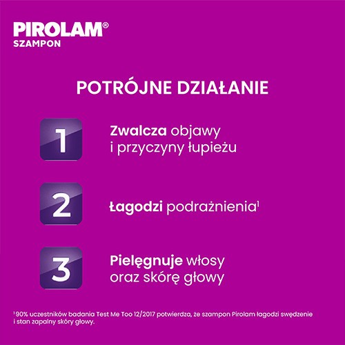 Miniaturka artykułu - #0 PIROLAM Szampon przeciwłupieżowy, 150 ml
