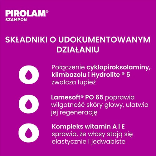 Miniaturka artykułu - #1 PIROLAM Szampon przeciwłupieżowy, 150 ml