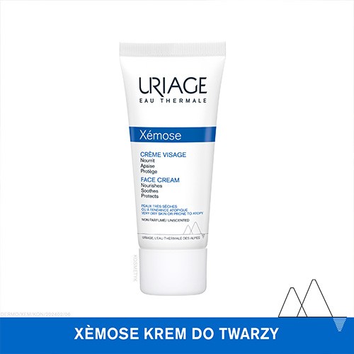 Zdjęcie produktu - 0 URIAGE Xemose Krem do twarzy, 40ml