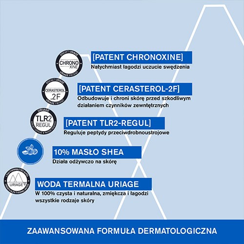 Zdjęcie produktu - 1 URIAGE Xemose Krem do twarzy, 40ml