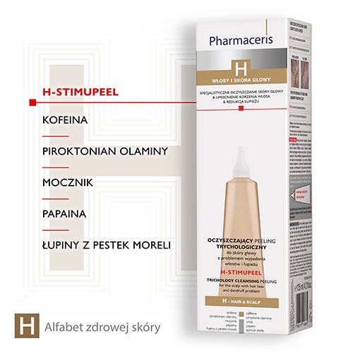 Miniaturka artykułu - #1 PHARMACERIS H STIMUPEEL Oczyszczający peeling trychologiczny, 125 ml