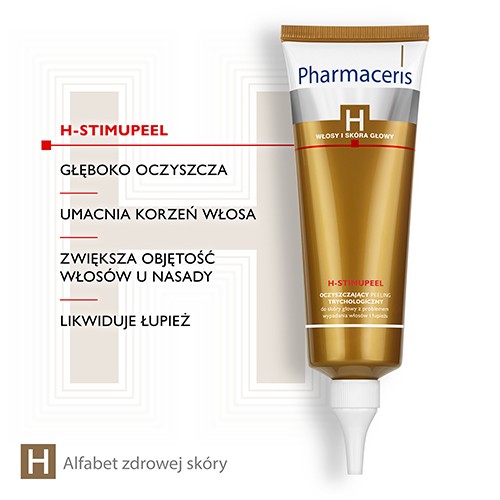 Zdjęcie produktu - 2 PHARMACERIS H STIMUPEEL Oczyszczający peeling trychologiczny, 125 ml