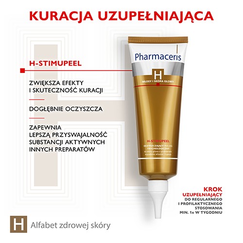Zdjęcie produktu - 4 PHARMACERIS H STIMUPEEL Oczyszczający peeling trychologiczny, 125 ml