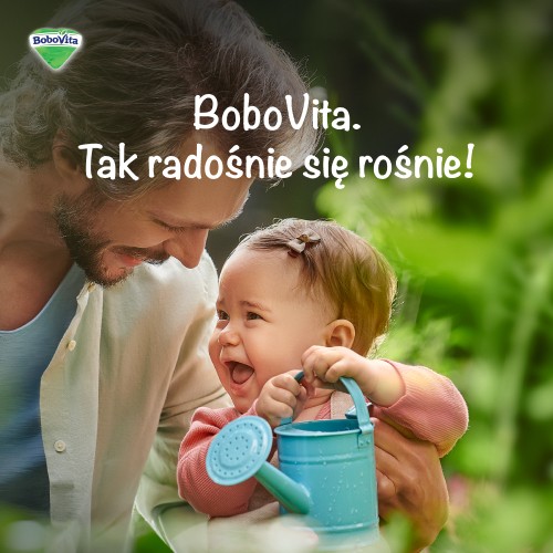 Zdjęcie produktu - 6 BoboVita Porcja zb&oacute;ż Kaszka mleczna kukurydziano- ryżowa banan - 210 g (29508)