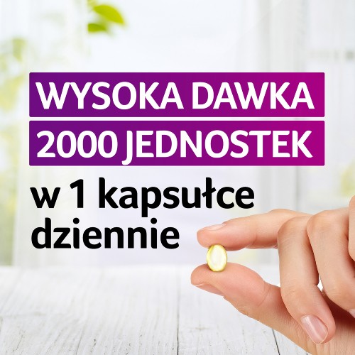 Miniaturka artykułu - #0 Vigantoletten Max 2000j.m. - 120 kapsułek 