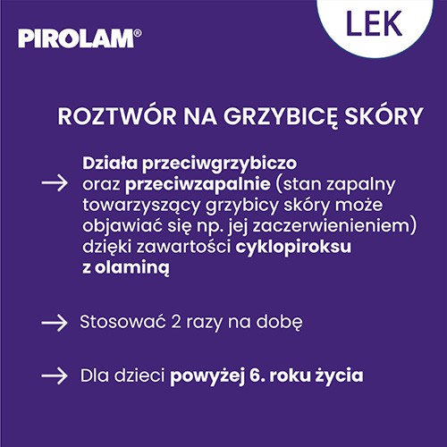 Miniaturka artykułu - #1 Pirolam 10 mg/ml Płyn na sk&oacute;rę- 30ml