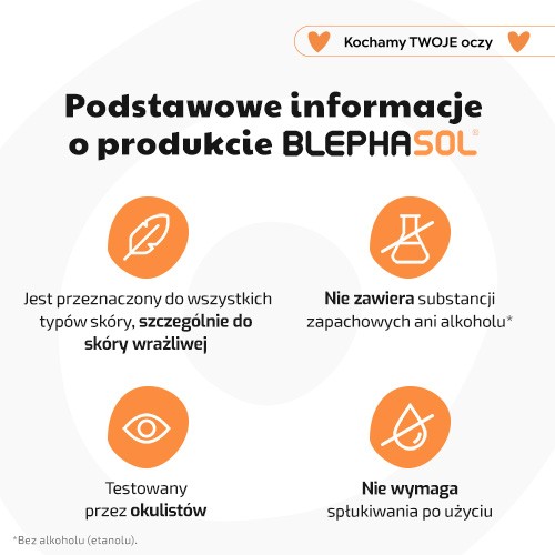 Zdjęcie produktu - 2 BLEPHASOL Płyn micelarny do pielęgnacji powiek, 100ml