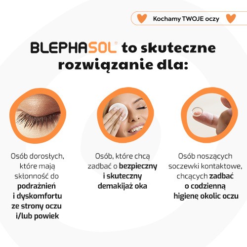 Zdjęcie produktu - 3 BLEPHASOL Płyn micelarny do pielęgnacji powiek, 100ml