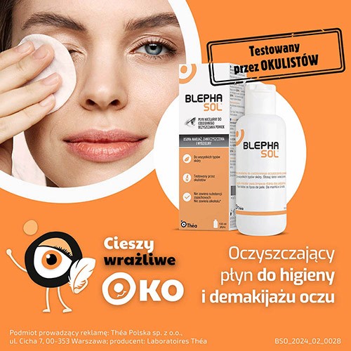 Zdjęcie produktu - 4 BLEPHASOL Płyn micelarny do pielęgnacji powiek, 100ml