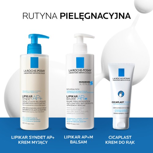 Zdjęcie produktu - 4 La Roche-Posay Lipikar Syndet AP+ Ultradelikatny krem myjący do ciała, 400 ml