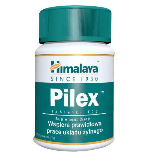 Zdjęcie produktu - 0 HIMALAYA Pilex - 100 tabletek